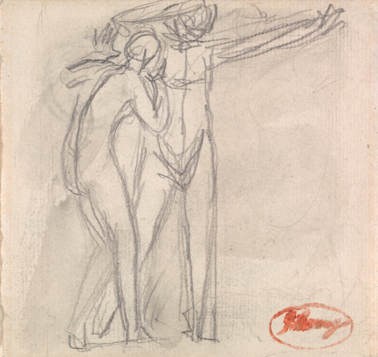 Pharmarus and Kunaza by George Romney