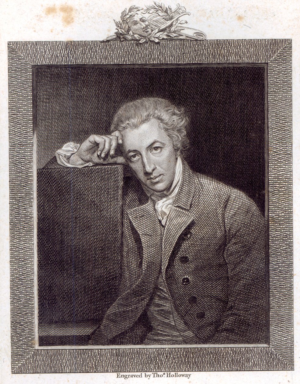 Portrait of William Hayley by George Romney