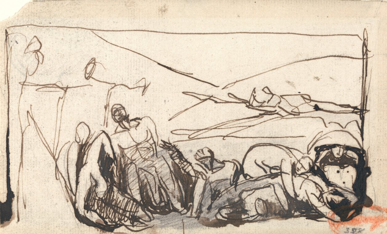 Prison Scene by George Romney