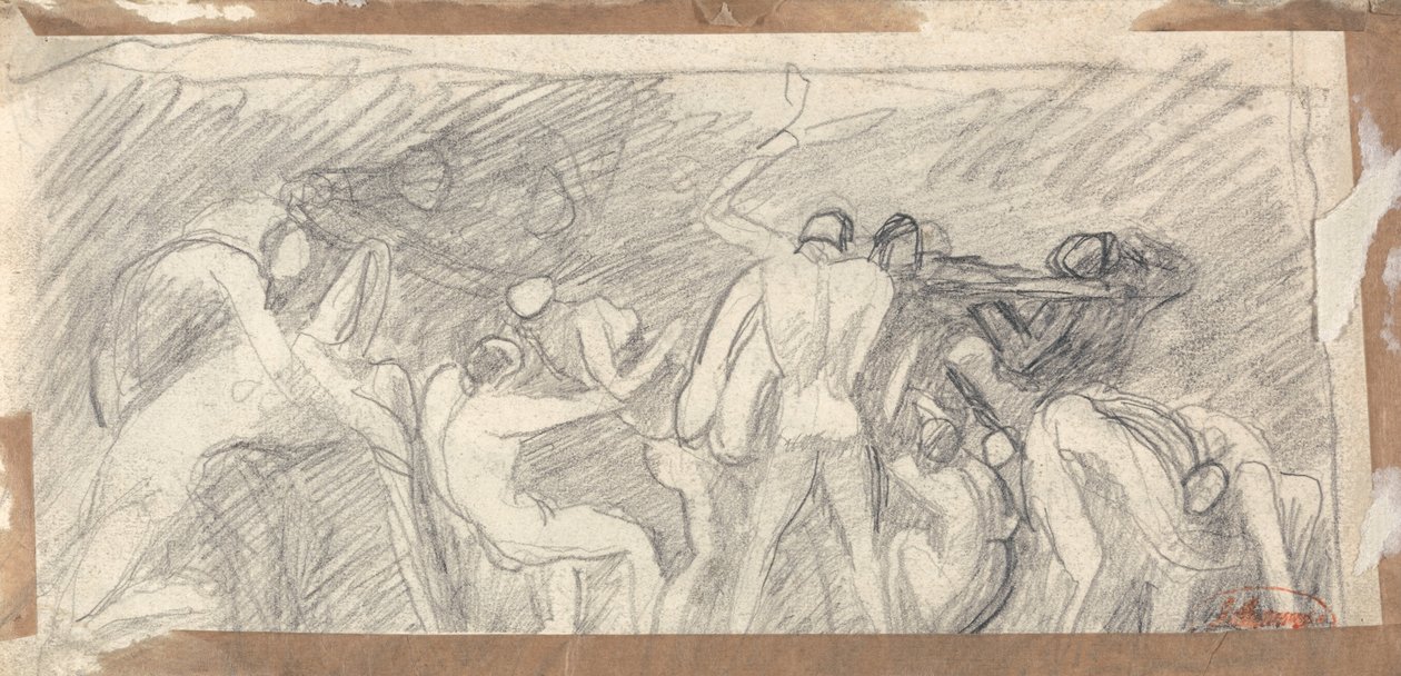 Satan Presiding over Hell by George Romney