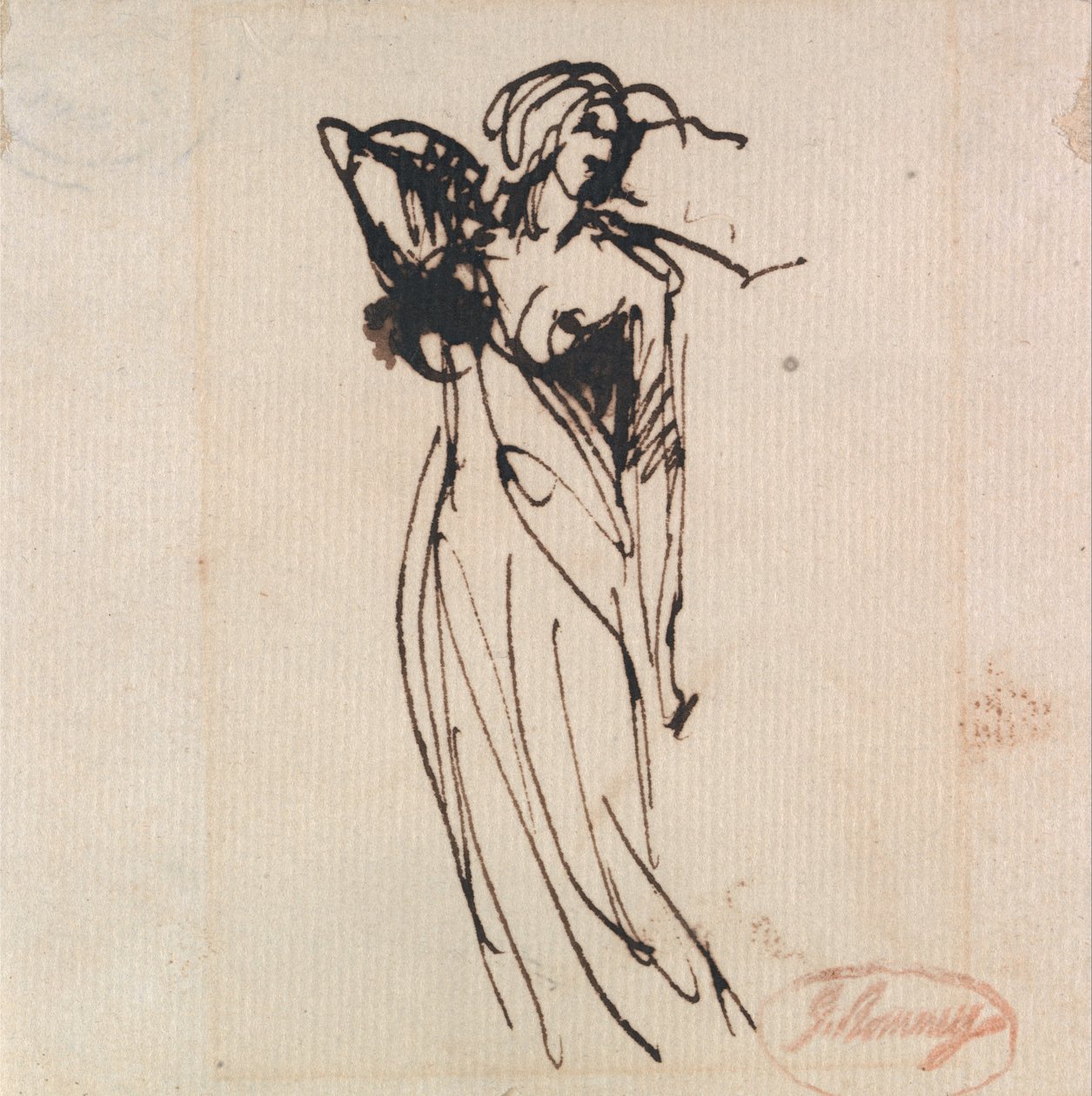 Standing Female Figure by George Romney