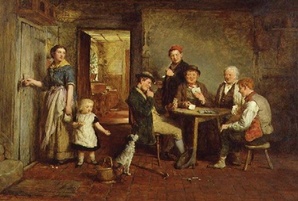 The Card Players by George Smith
