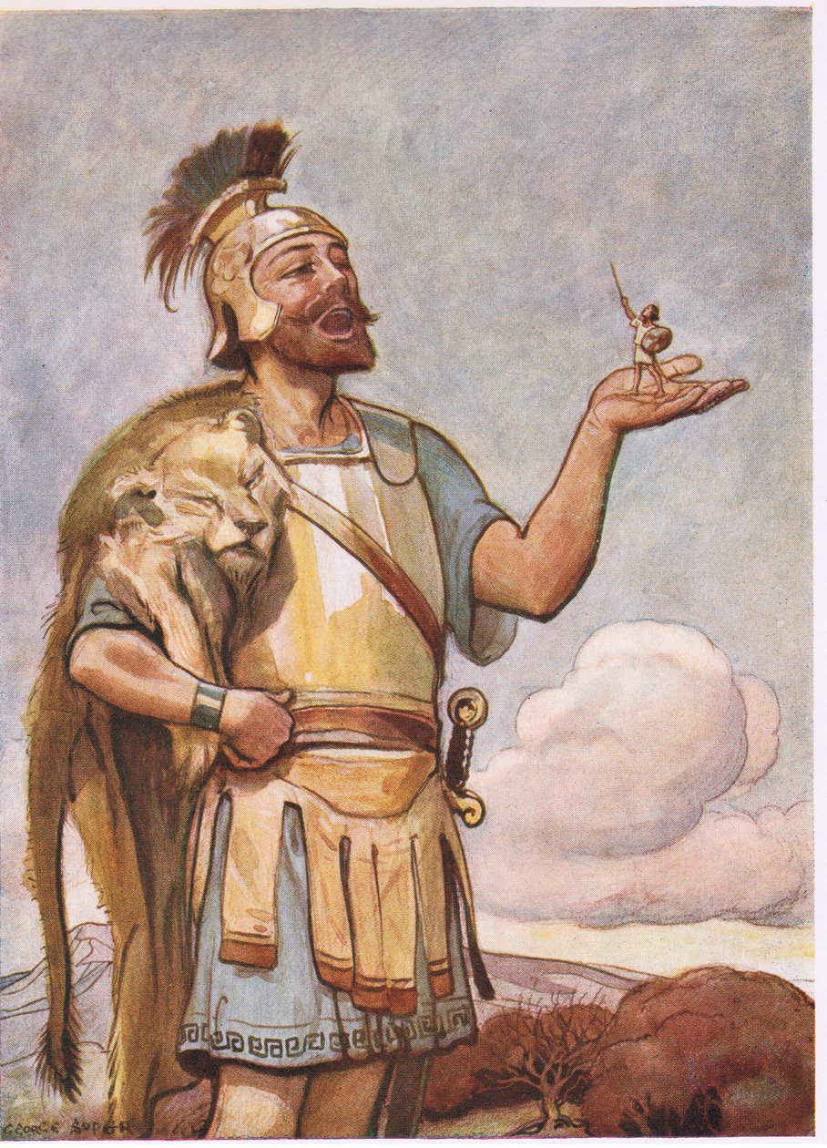 Hercules and the Pygmy by George Soper