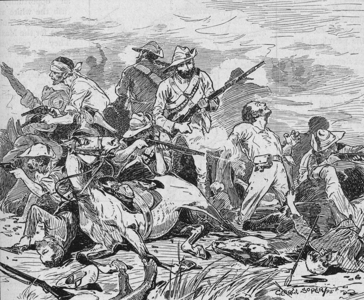 They Fought on Grimly by George Soper