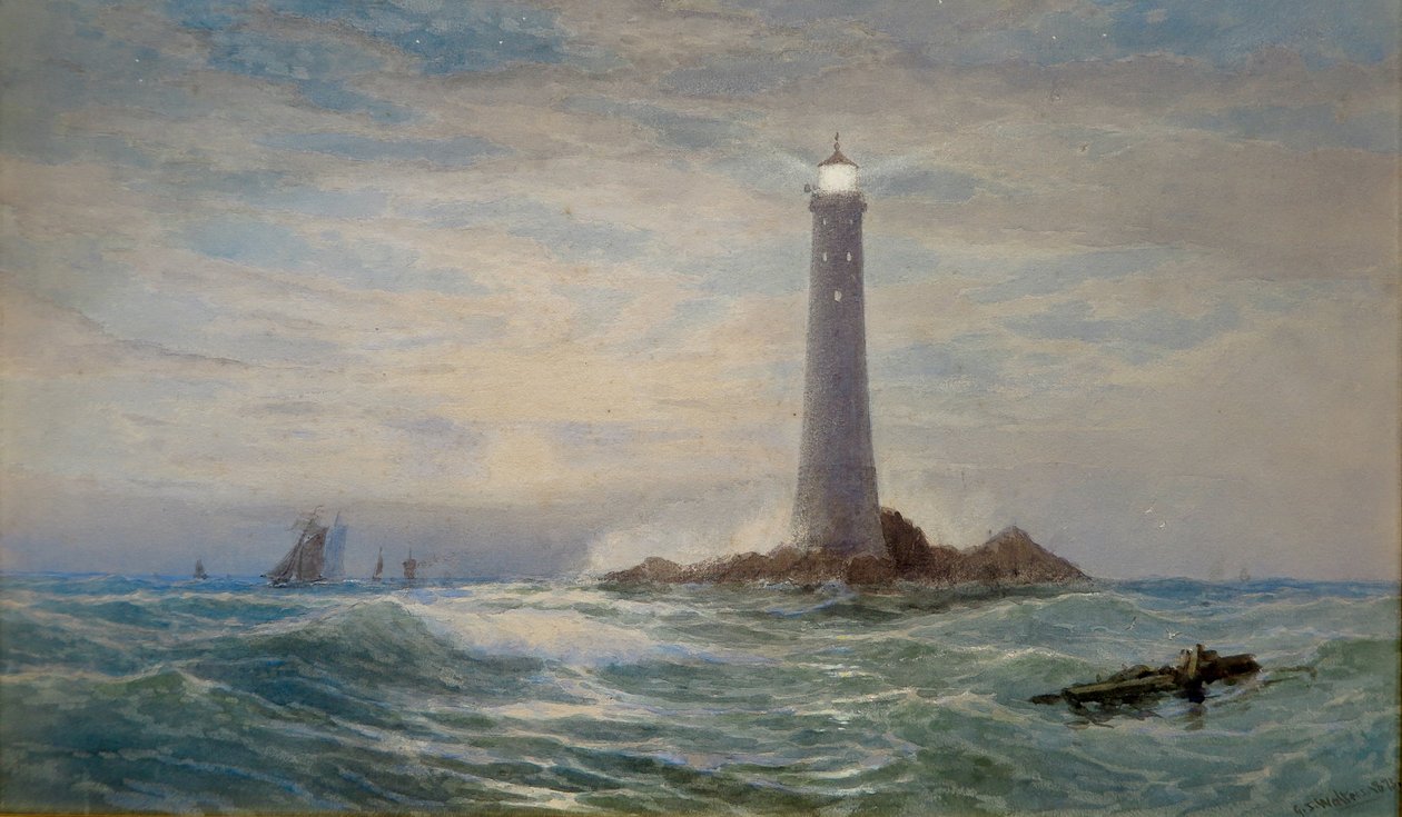 The Eddystone Lighthouse by George Stanfield Walters