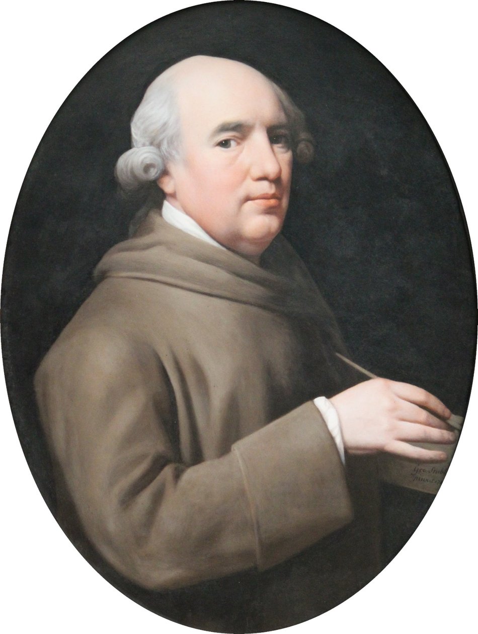Self-portrait by George Stubbs