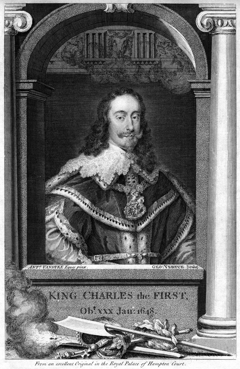 Charles I of England by George Vertue