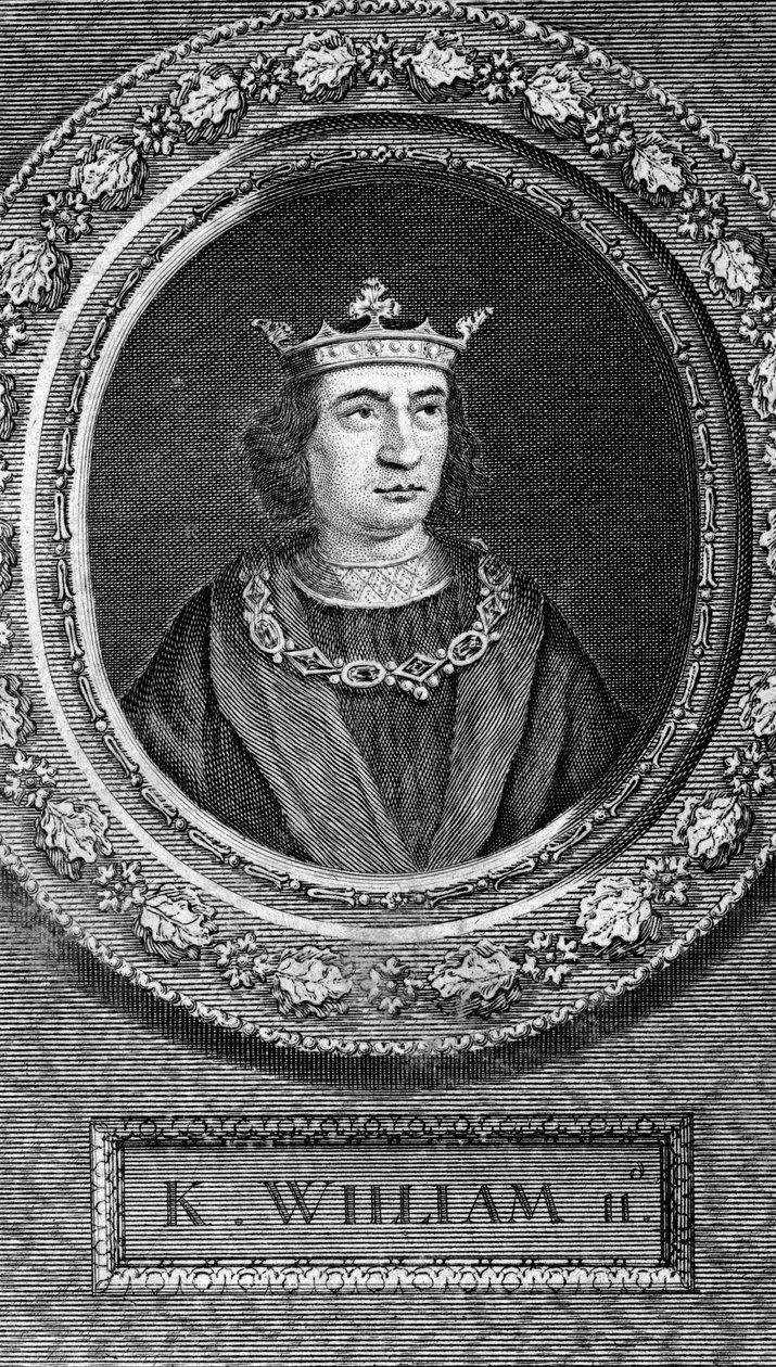 King William II by George Vertue