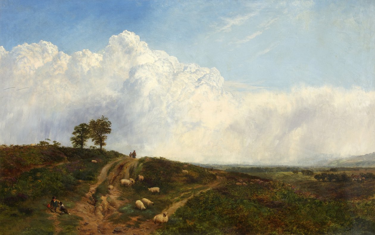 Cross Roads over the Heath by George Vicat Cole