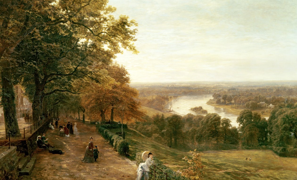 Richmond Hill, London by George Vicat Cole