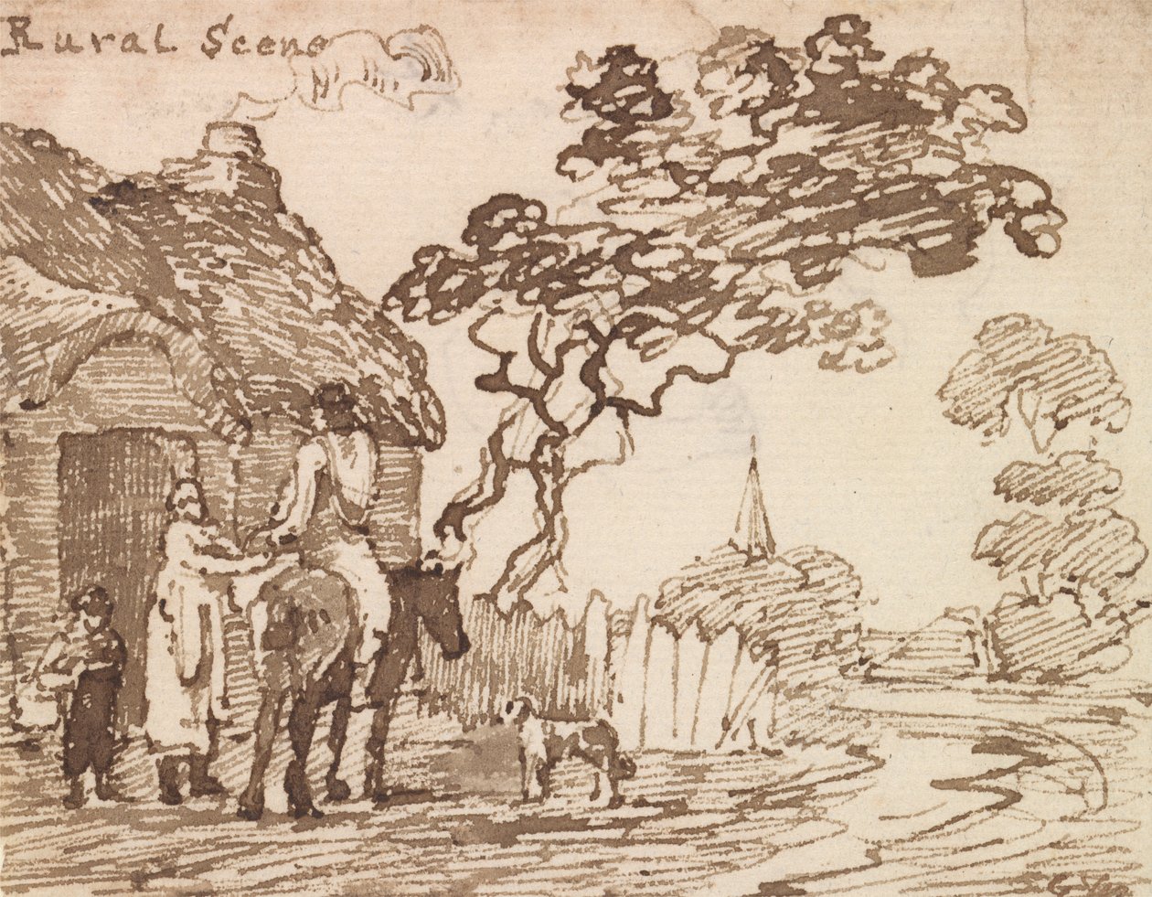 Rural Scene by George Walker