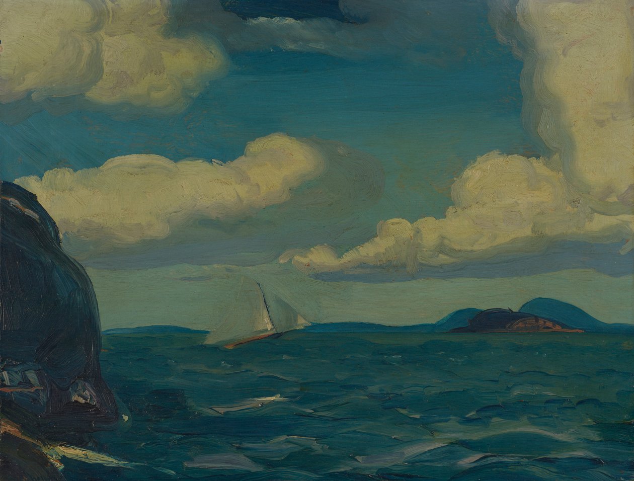 A Fresh Breeze by George Wesley Bellows