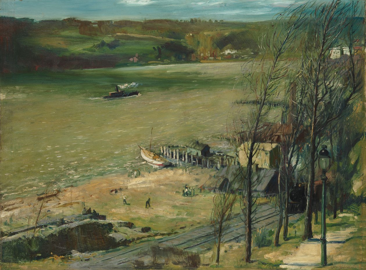 Up the Hudson by George Wesley Bellows