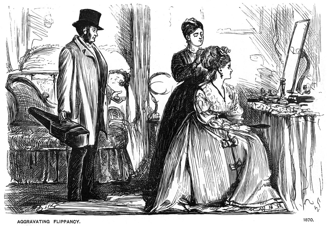 Aggravating Flippancy by George du Maurier