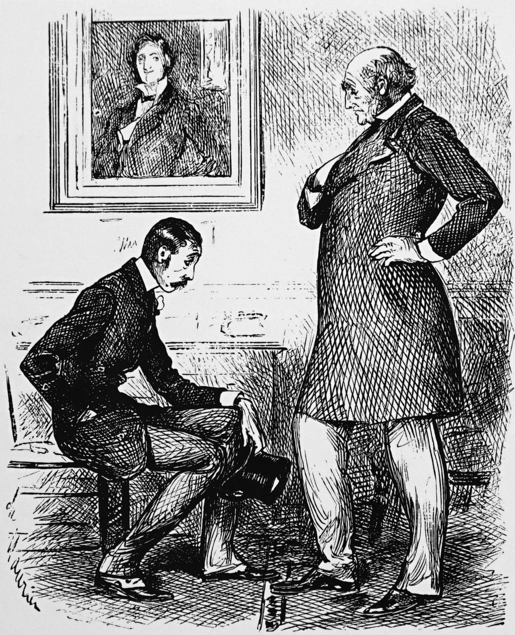Father and Prodigal Son by George du Maurier