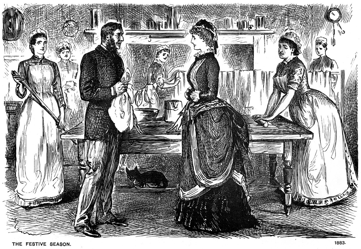 The Festive Season, 1883-1891 by George du Maurier