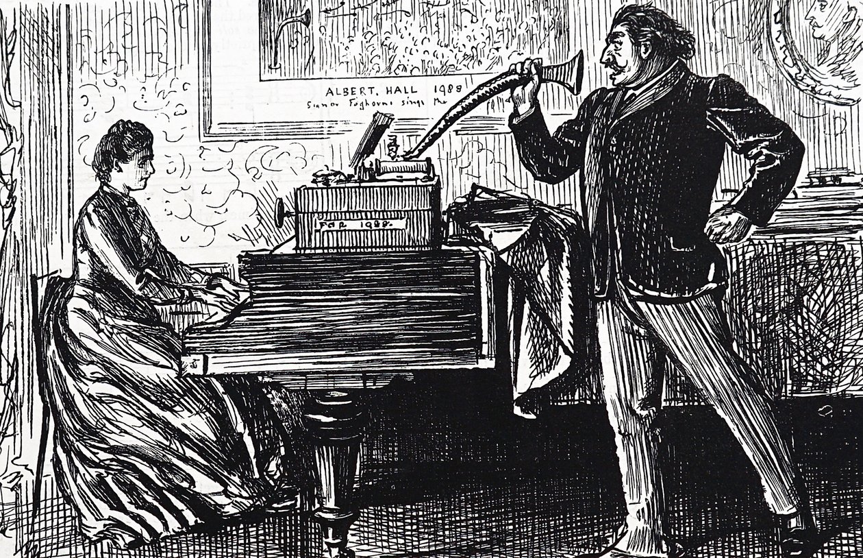The Phonograph by George du Maurier