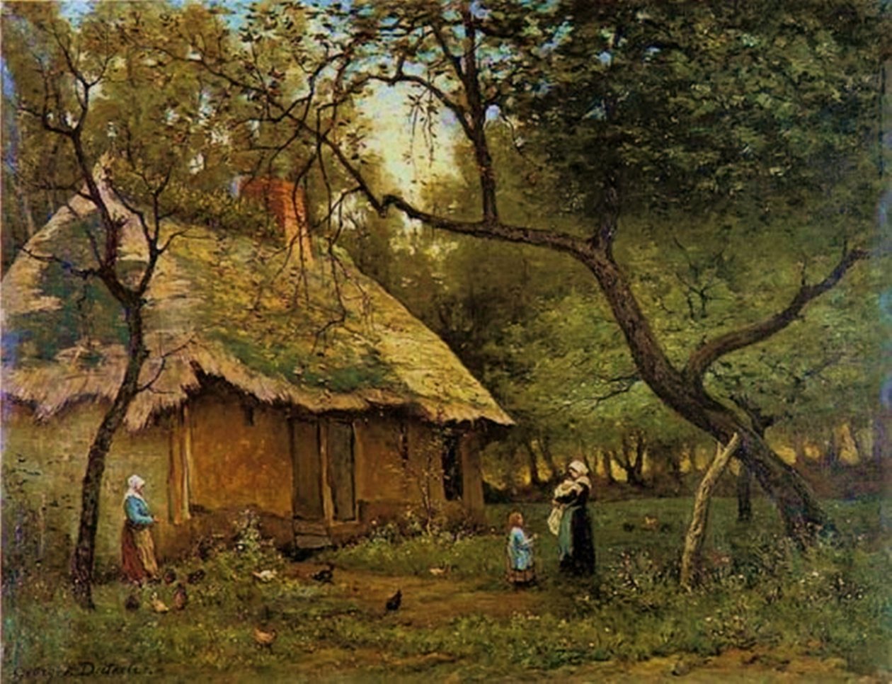 Cottage in Saint-Léonard by Georges Diéterle by Georges Diéterle