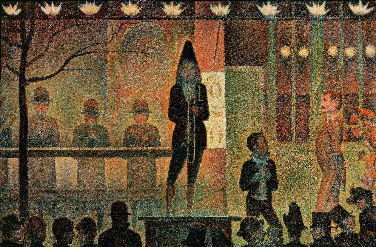 The Circus Parade by Georges Seurat