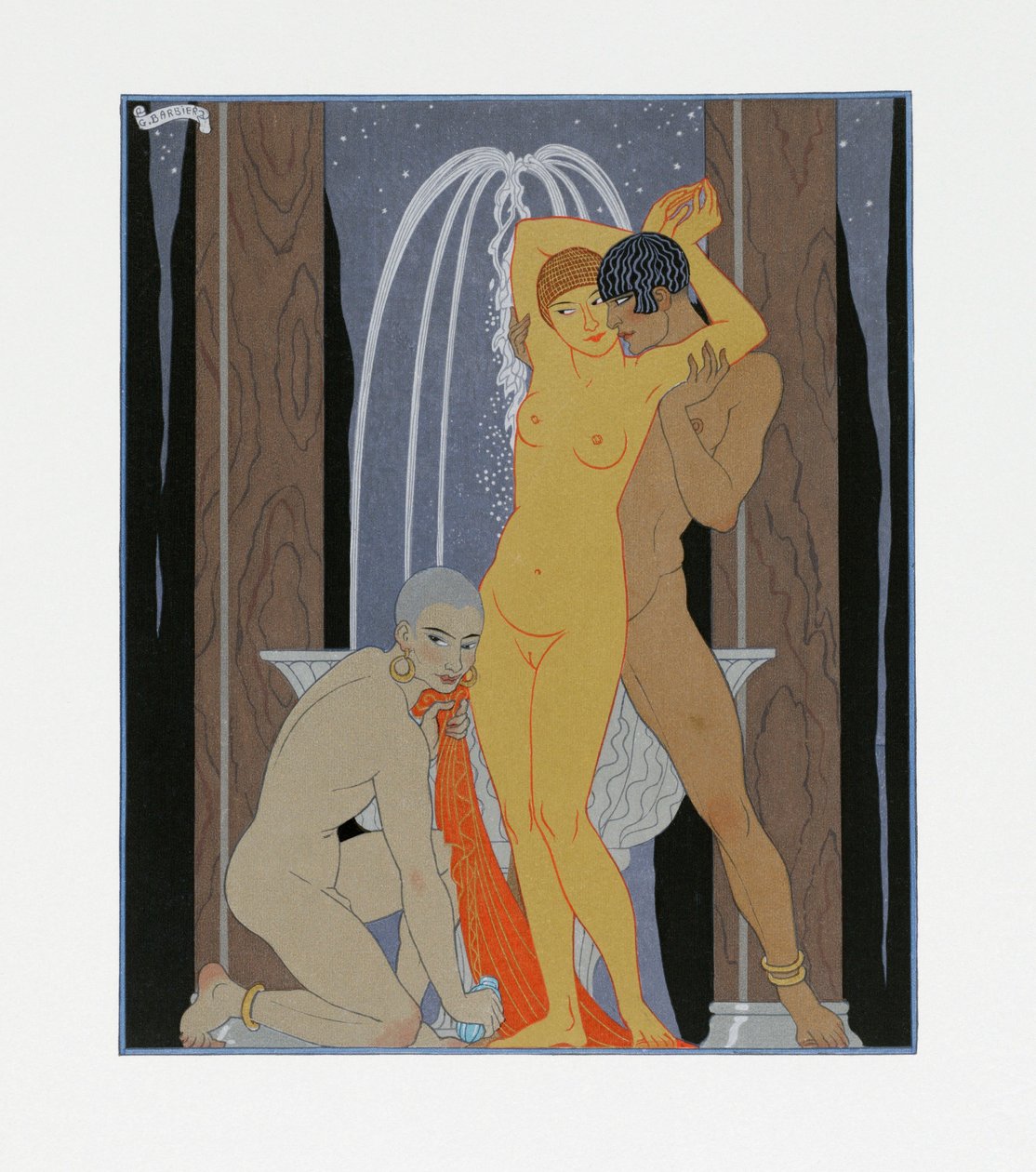 Clodia, Immodest Matron by Georges Barbier