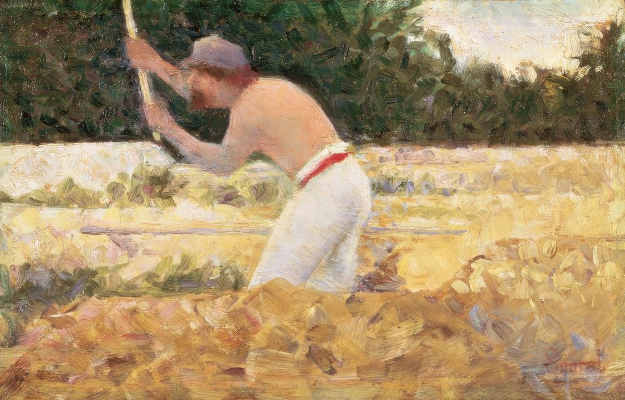 The Stone Breaker by Georges Seurat