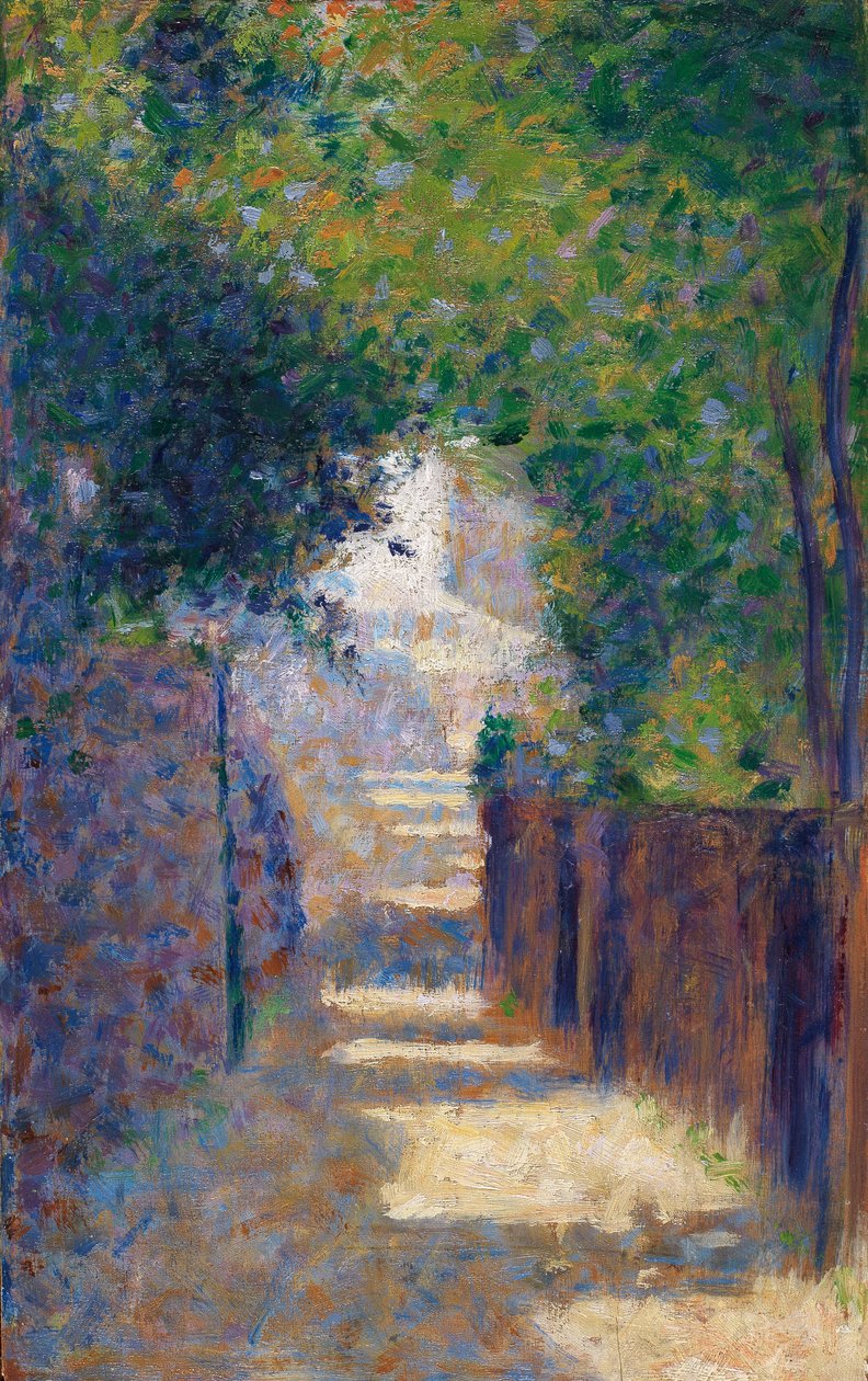 Rue St. Vincent in Spring, c.1884 by Georges Seurat