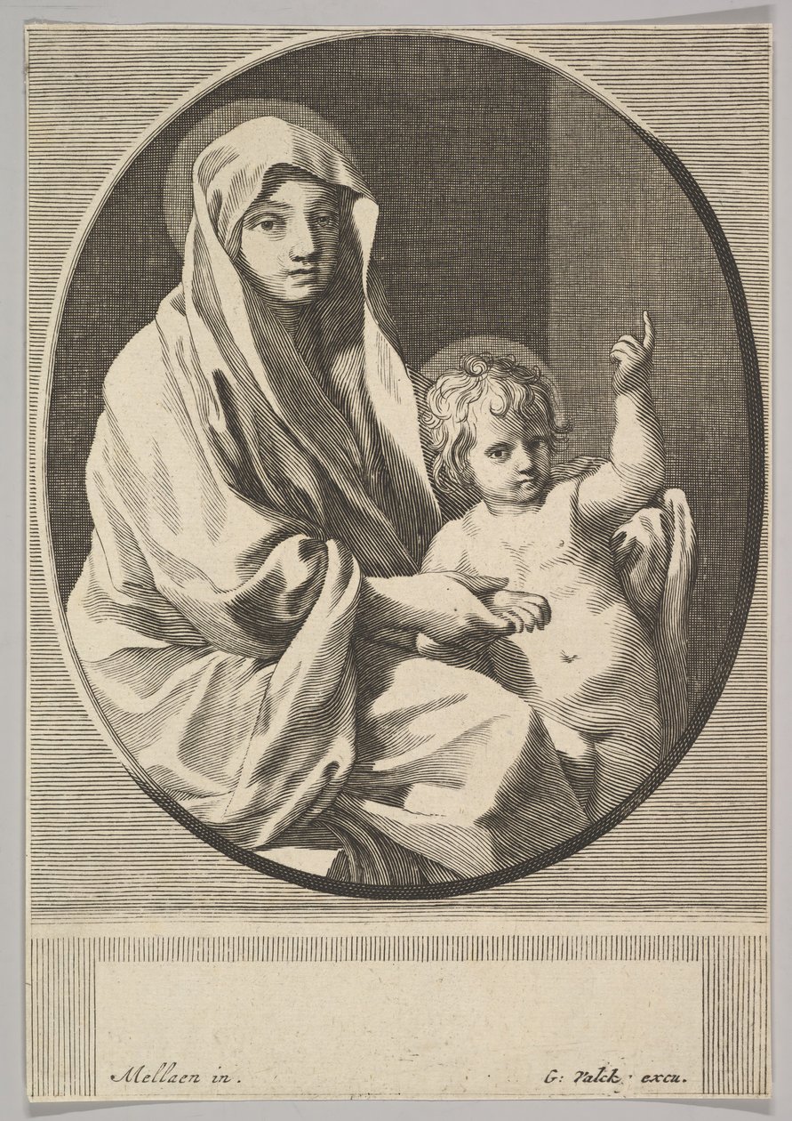 Virgin and Child by Gerald Valck