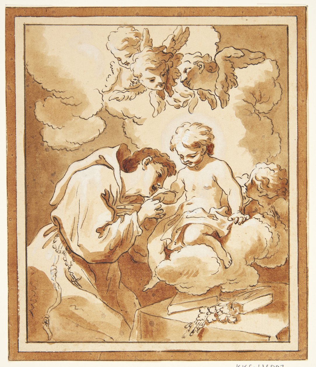 The Christ Child Floating on a Cloud by Gerard de Lairesse