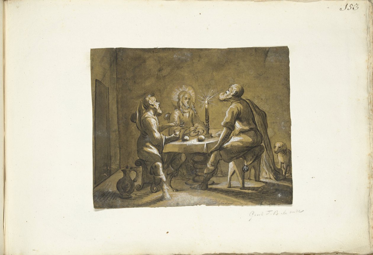 Supper at Emmaus by Gerard ter Borch (I)