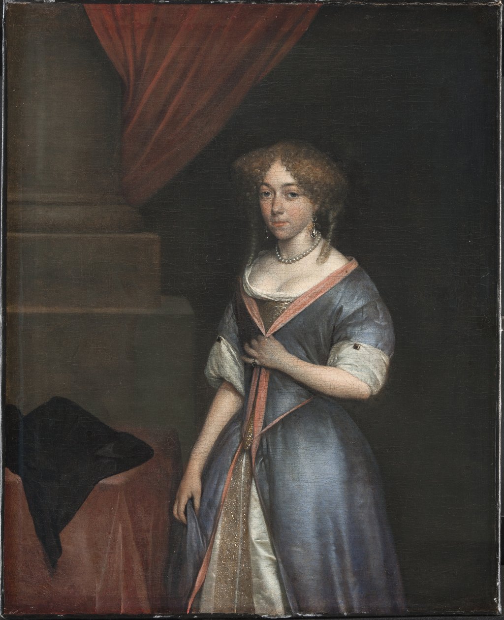 Portrait of a Lady by Gerard ter Borch