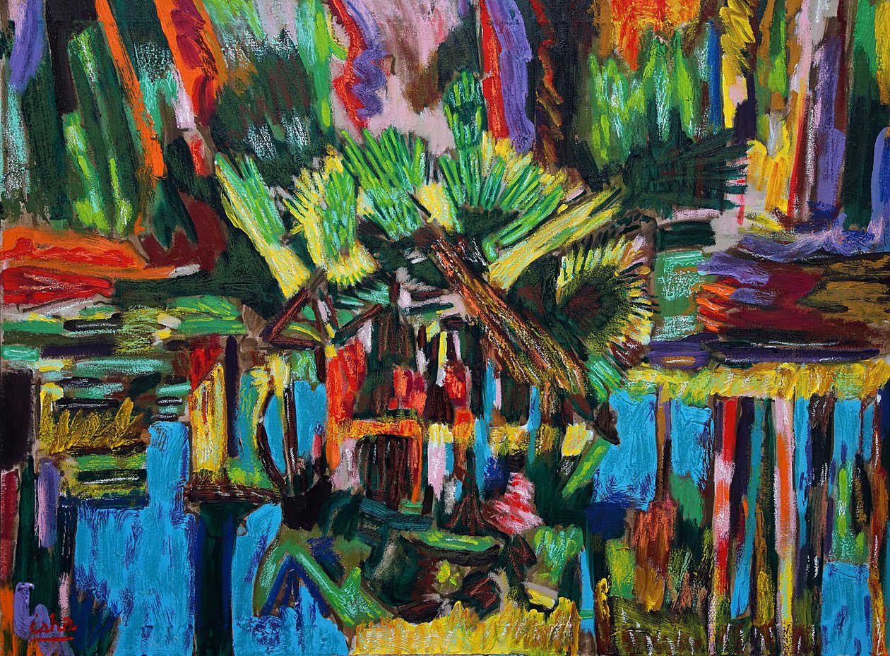 Abstract Estuary, 2018 by Gerhardt Isringhaus