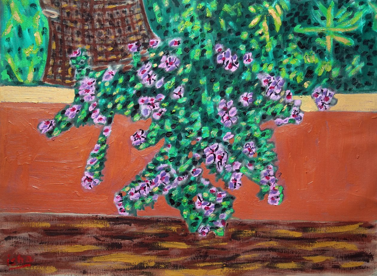 Rosy Periwinkle, 2024 by Gerhardt Isringhaus