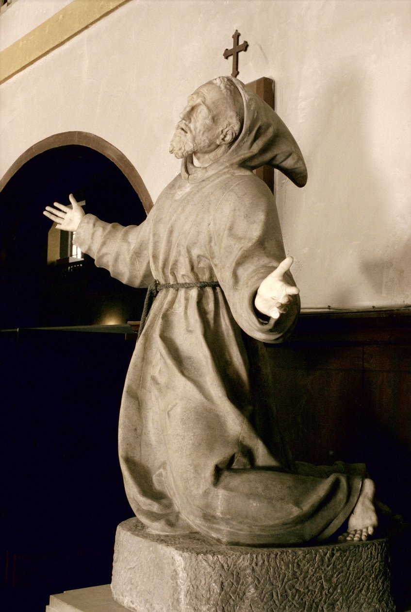 St. Francis receiving the stigmata by Germain Pilon
