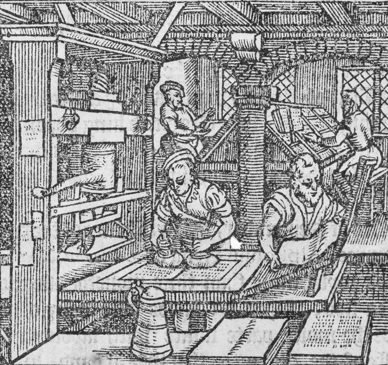 A Printmaking Workshop by German School