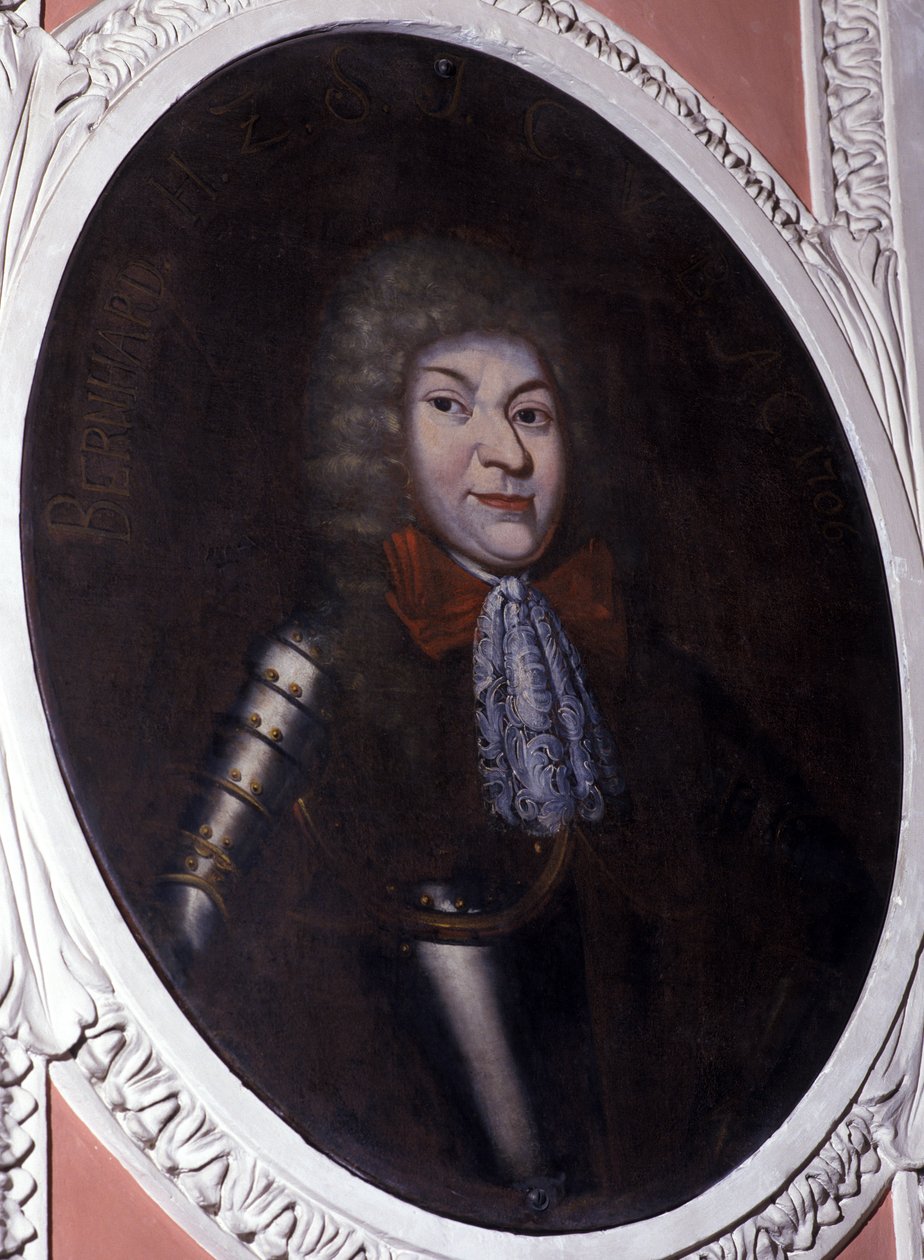 Bernhard I von Meiningen, Duke of Saxony, Cleve and Berg by German School