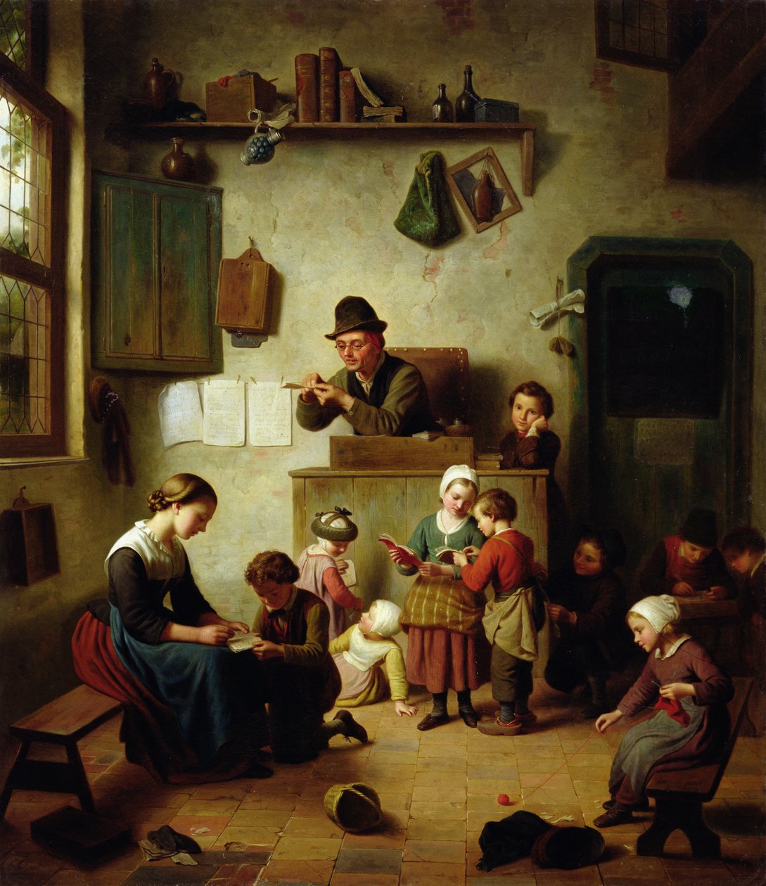 In the School by German School