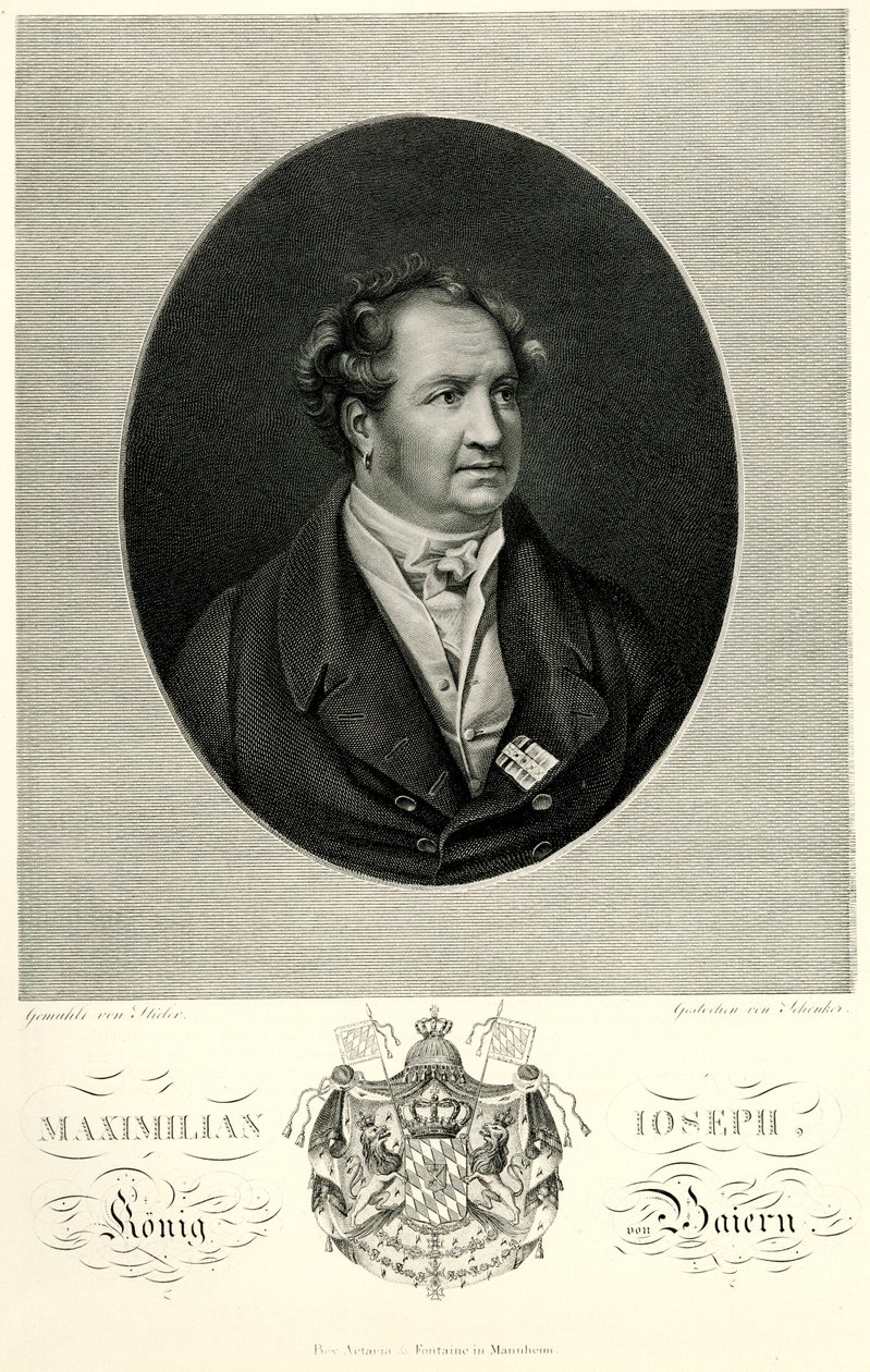 Maximilian I. Joseph (Bayern) by German School