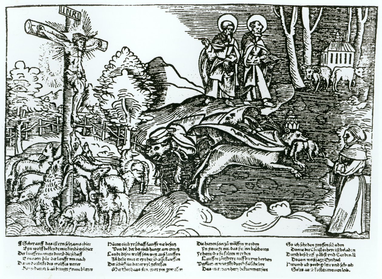 Roman Catholicism and Lutheranism Contrasted by German School