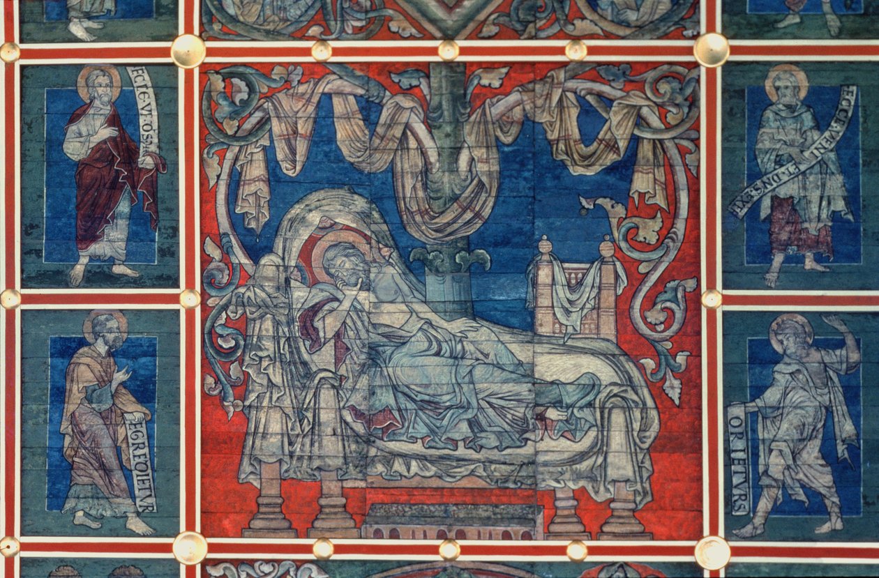 Sleeping Jesse (detail) by German School