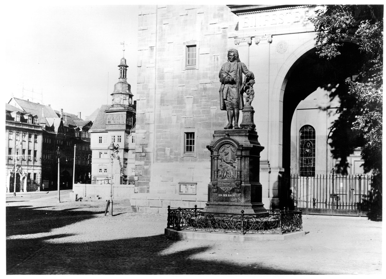 Statue of Johann Sebastian Bach by German School