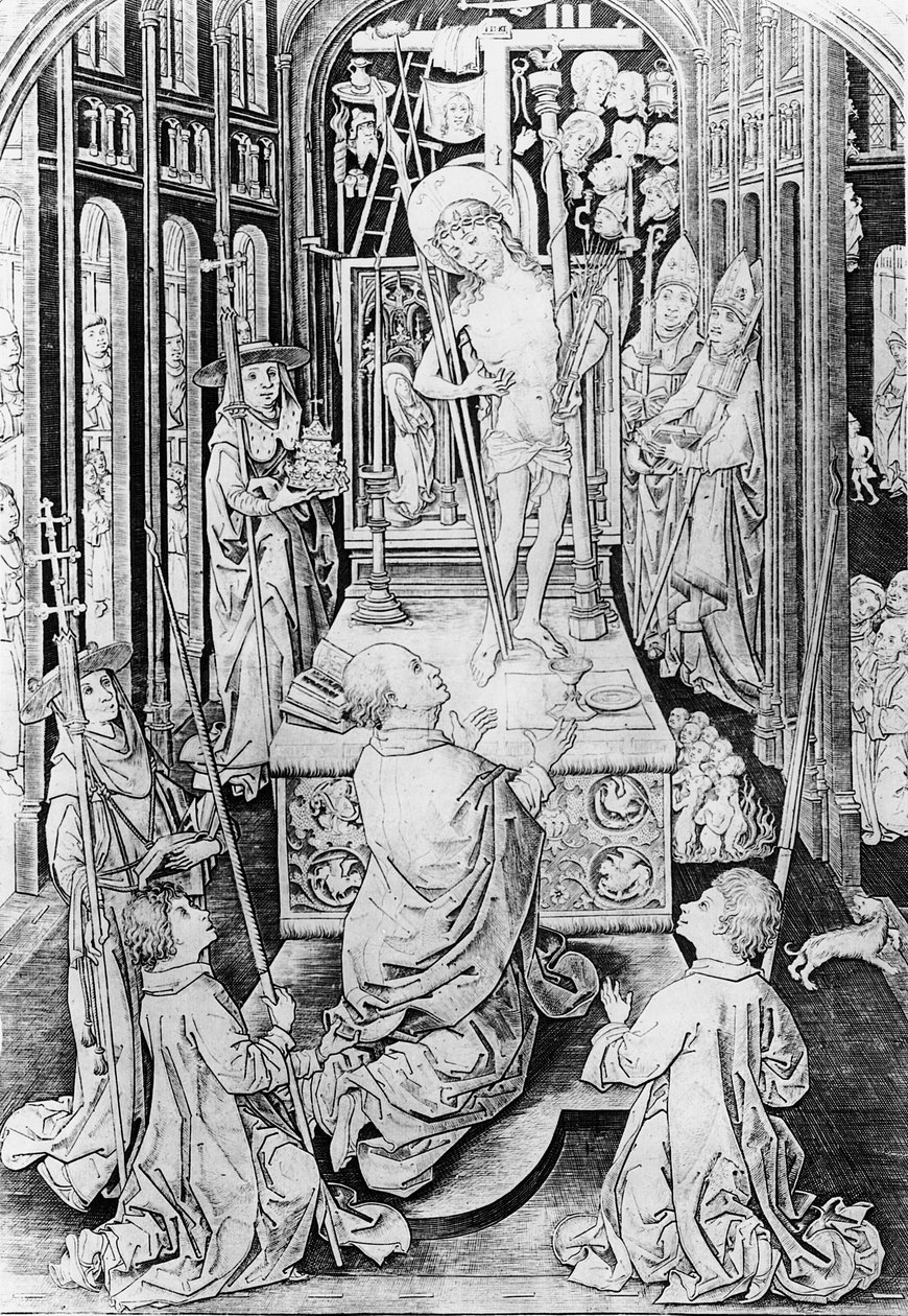 The Miracle of Transubstantiation by German School