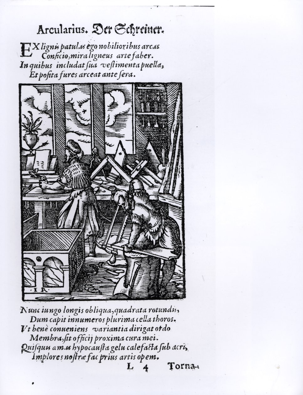 The Woodworker by German School