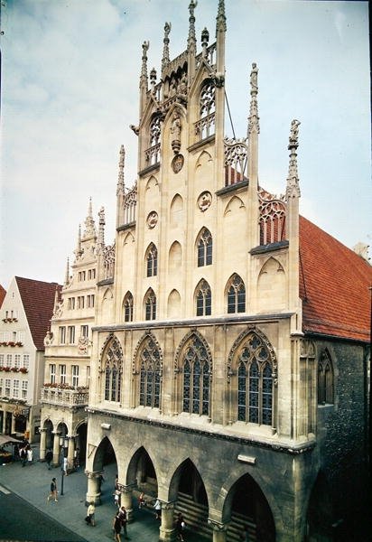 View of the Town Hall by German School