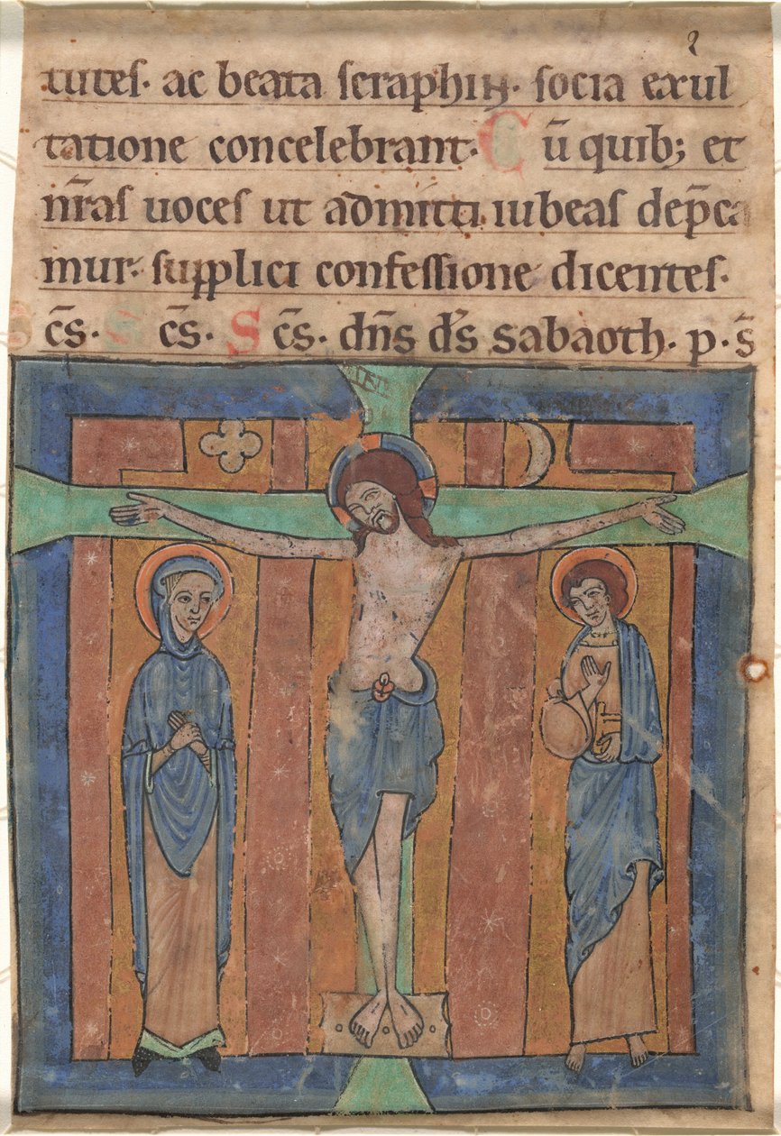 The Crucifixion by German 12th Century