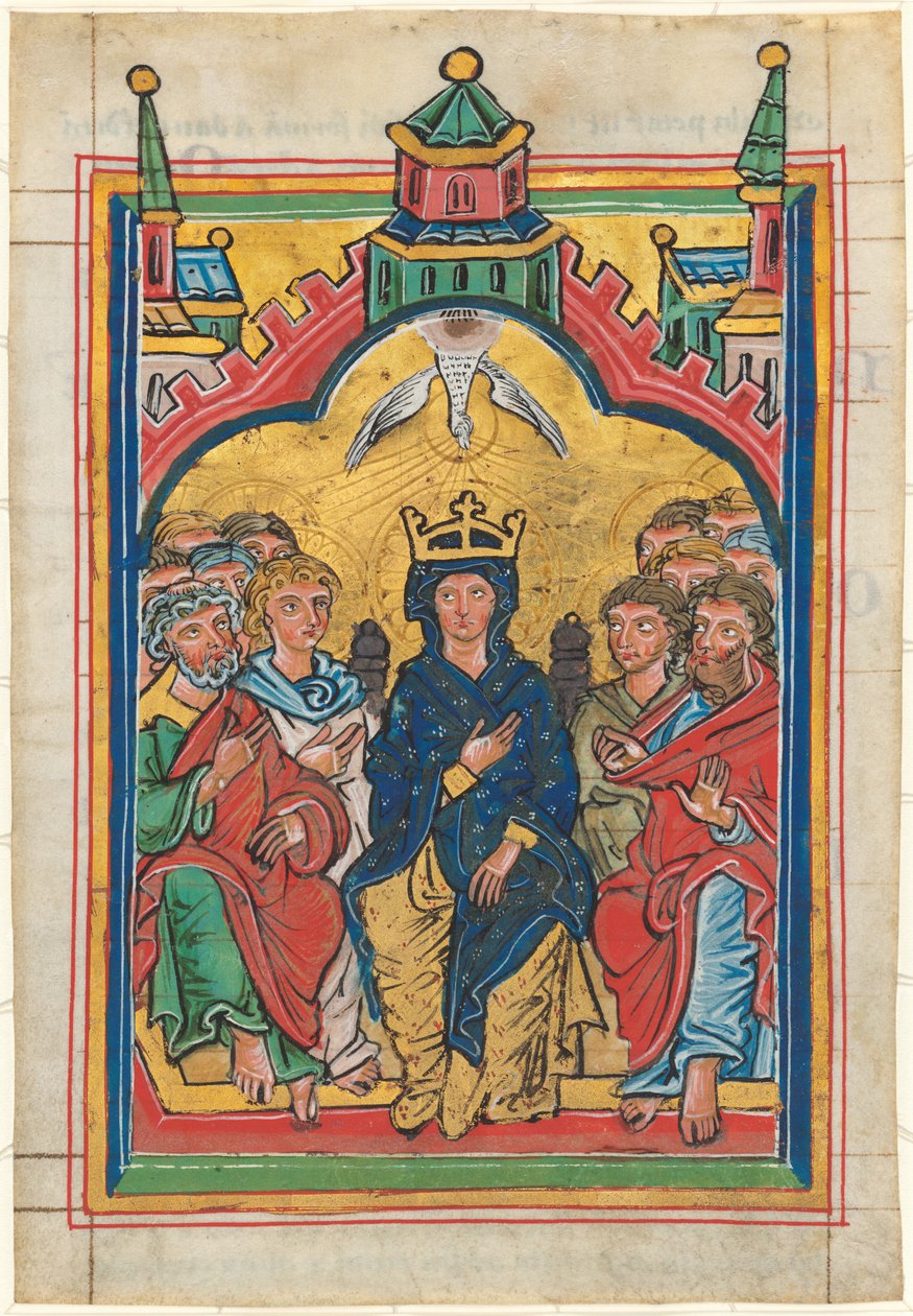 Pentecost by German 13th Century