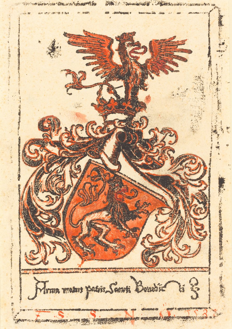 Bookplate of the Abbey of Ottobeuren by German 15th Century
