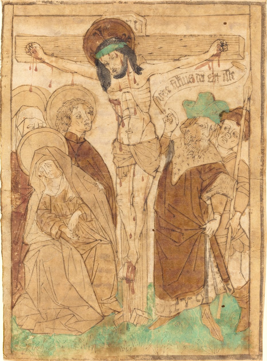 Christ on the Cross by German 15th Century