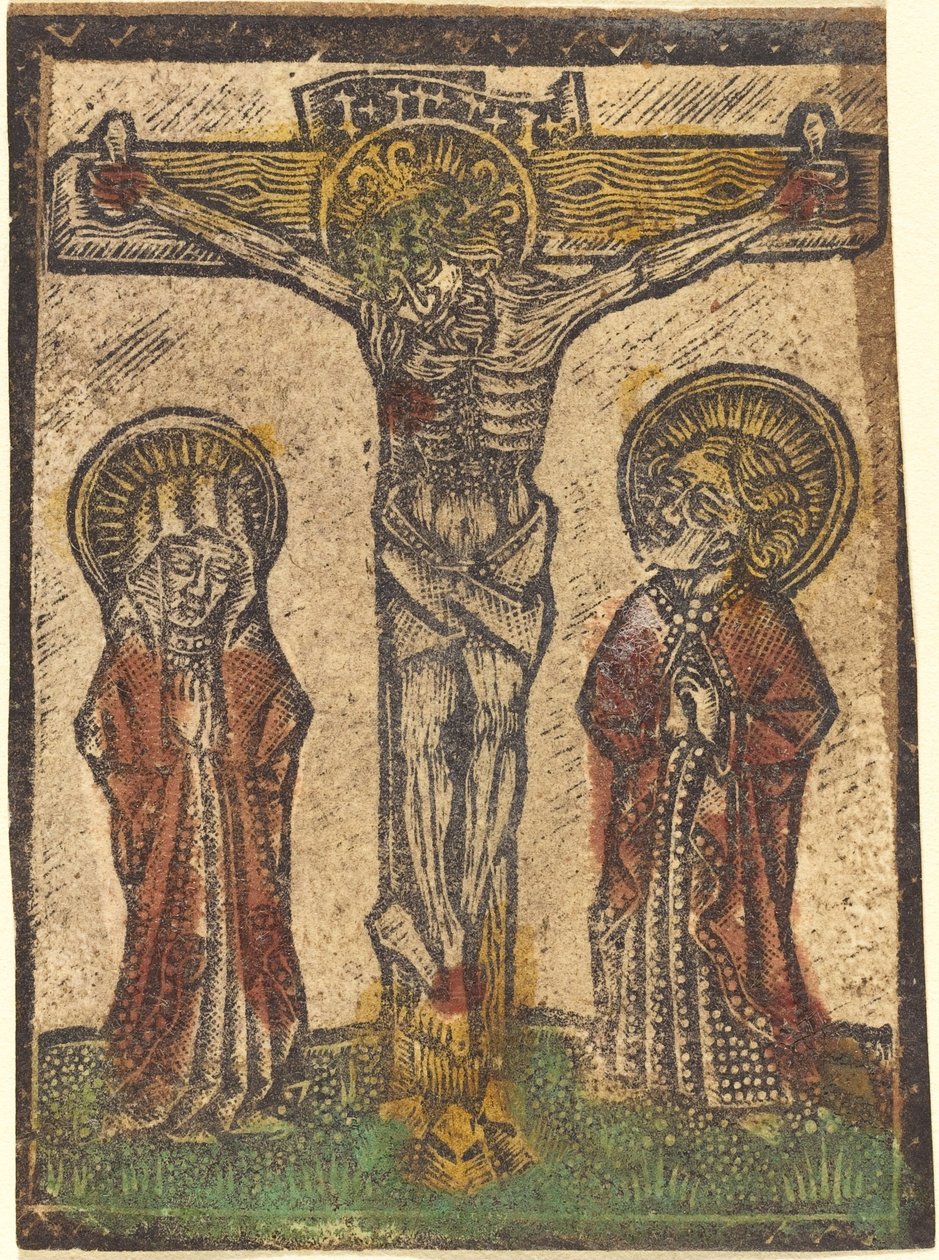 Christ on the Cross by German 15th Century