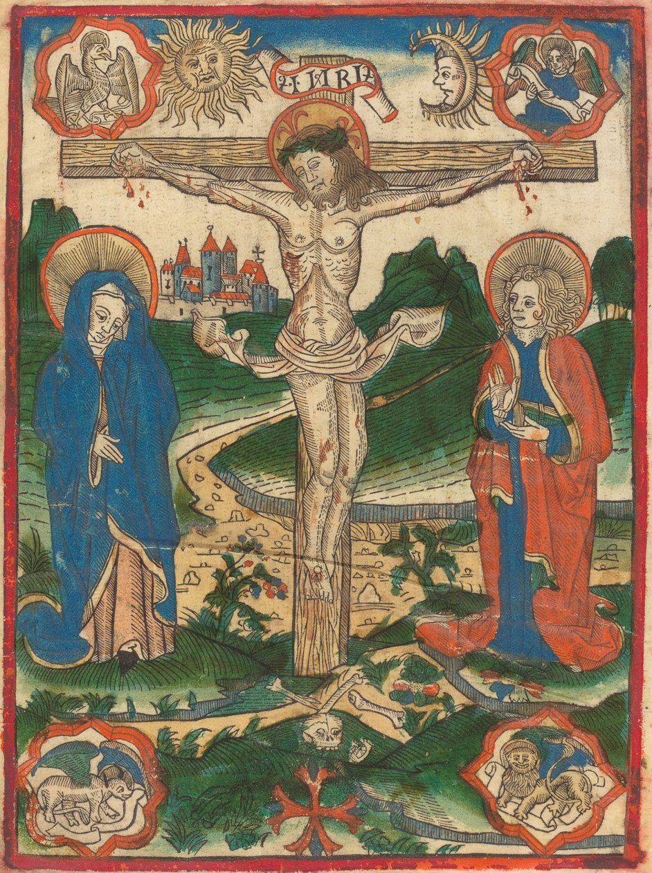 Christ on the Cross by German 15th Century