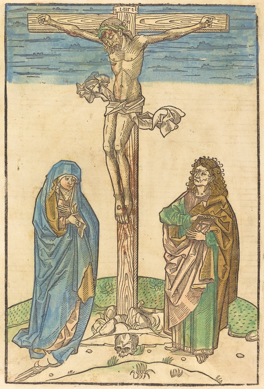 Crucifixion by German 15th Century